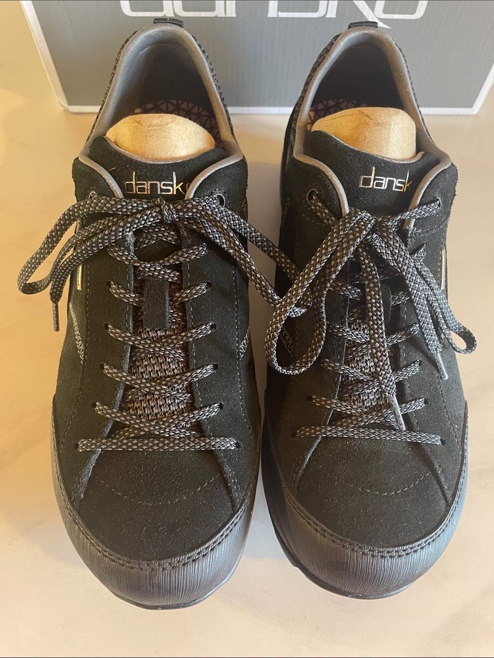 Dansko Black Waterproof 42 Wide